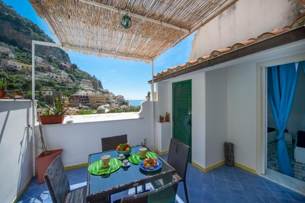 A Casa Di Rosy Apartment Positano Bagian luar foto